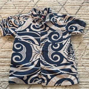 Quiksilver Kids Tribal Button Down Shirt